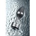 Анальная втулка Metal by TOYFA металл серебристая с кристаллом цвета алмаз 9,5 см Ø 3,5 см 130 - фото 8