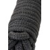 Веревка для бондажа TOYFA Theatre текстиль черная 100 см - фото 5