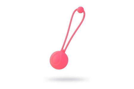 Вагинальный шарик L'EROINA by TOYFA Rosy силикон коралловый Ø 3,1 см 50 г