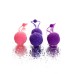 Набор фиолетовых вагинальных шариков L'EROINA by TOYFA Bloom Ø 3,1-3,1-2,6-3 см - фото 9