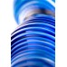 Двусторонний фаллоимитатор Sexus Glass стекло синий 17 см - фото 8
