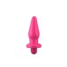 Анальная втулка TOYFA POPO Pleasure с вибрацией TPR розовая 13,6 см - фото 2