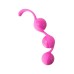 Вагинальные шарики Seven Creations силиконовые розовые Ø3,5 - фото 2