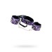 Кружевной набор TOYFA Marcus (ошейник и наручники) пурпурный - фото