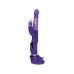 Вибратор с клиторальным стимулятором TOYFA A-Toys High-Tech fantasy TPR Фиолетовый 24 см - фото 1