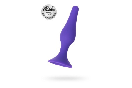 Анальная втулка TOYFA A-Toys Силикон Фиолетовый 12,5 см