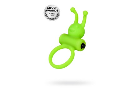 Эрекционное кольцо на пенис A-Toys by TOYFA силикон зеленый Ø 3,1 см