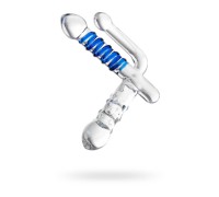 Нереалистичный фаллоимитатор Sexus Glass 18 см