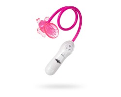 Вибратор бабочка Dream Toys ПВХ+ABS пластик и нейлон розовый 8 см