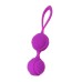 Вагинальные шарики с ресничками JOS NUBY силикон фиолетовый 3,8 см - фото 7