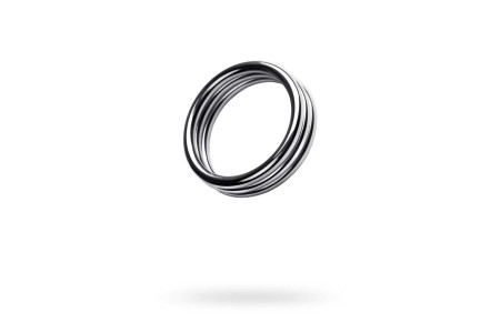 Кольцо на пенис TOYFA Metal серебряное