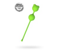 Вагинальные шарики A-Toys by TOYFA силикон зеленый Ø 2,7 см