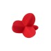 Расширяющая анальная втулка ToDo by Toyfa Flower силикон красная 9 см Ø 6 см - фото 6