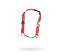 Красный кляп Sitabella из кожи
