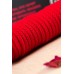 Веревка для бондажа Штучки-дрючки текстиль красная 100 см - фото 5