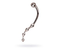 Анальная втулка Metal by TOYFA металл серебристая 30 см Ø 3 см 360 г