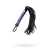 Флоггер с кружевной ручкой TOYFA Marcus пурпурный 38 см - фото