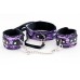 Кружевной набор TOYFA Marcus (ошейник и наручники) пурпурный - фото 2