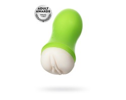 Мастурбатор TOYFA A-Toys вагина зеленый/телесный 14 см