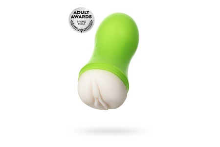 Мастурбатор TOYFA A-Toys вагина зеленый/телесный 14 см