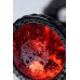 Анальный страз Metal by TOYFA металл черный с кристалом цвета рубин 8,2 см Ø3,4 см 85 г - фото 9