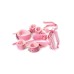 Набор для ролевых игр в стиле БДСМ Eromantica розовый маска наручники оковы ошейник флоггер к - фото 1