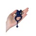 Виброкольцо с хвостиком JOS MICKEY силикон синий 12,5 см - фото 5