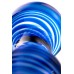 Двусторонний фаллоимитатор Sexus Glass стекло синий 17 см - фото 6