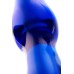 Двусторонний фаллоимитатор Sexus Glass стекло синий 17,5 см - фото 5