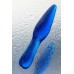 Двусторонний фаллоимитатор Sexus Glass стекло синий 17,5 см - фото 4