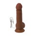 Вибратор TOYFA RealStick Elite Mulatto реалистичный на присоске мулат 13 см - фото 3