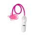 Вибратор бабочка Dream Toys ПВХ+ABS пластик и нейлон розовый 8 см - фото 1