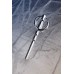 Уретральный плаг TOYFA Metal Елочка с кольцом на основании Метал Серебристный 10,5 см - фото 1