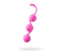 Вагинальные шарики Seven Creations силиконовые розовые Ø3,5