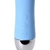 Вибратор с функцией нагрева и пульсирующими шариками PHYSICS FAHRENHEIT силикон голубой 19 см - фото 10