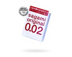Презервативы Sagami Original 0,02 УЛЬТРАТОНКИЕ гладкие №3