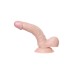 Реалистичный фаллоимитатор TOYFA RealStick Nude PVC телесный 18 см - фото 4