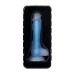 Фаллоимитатор светящийся в темноте Beyond by Toyfa Matt Glow силикон прозрачно-синий 13 см - фото 4