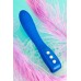 Нереалистичный вибратор L'EROINA by TOYFA Blury 10 режимов вибрации силикон синий 18,5 см Ø 3,4 - фото 6