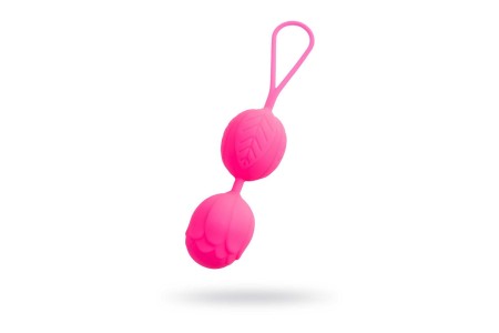 Вагинальные шарики Eromantica Blossom Силикон Фиолетовый Ø 3,5 см
