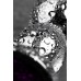 Анальная втулка Metal by TOYFA металл серебристая с кристаллом цвета аметист 13,5 см Ø 3 см 14 - фото 8