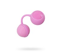 Вагинальные шарики Seven Creations с вибрацией Силикон + ABS пластик розовые