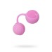 Вагинальные шарики Seven Creations с вибрацией Силикон + ABS пластик розовые - фото