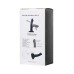 Ремневой нереалистичный страпон на присоске Strap-on-me S силикон черный 17 см - фото 2