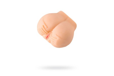 Мастурбатор реалистичный TOYFA Juicy Pussy Camille с вибрацией вагина и анус телесный 14,5 см