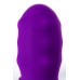 Вибратор c клиторальным стимулятором JOS TATY с пульсирующими шариками силикон фиолетовый 21,5 см - фото 12