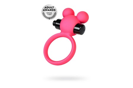 Виброкольцо на пенис A-Toys by TOYFA силикон розовое Ø 3,1 см