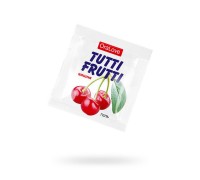 Съедобная гель-смазка TUTTI-FRUTTI для орального секса со вкусом вишни 4 гр по 20 шт в упаковке