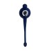 Виброкольцо с хвостиком JOS MICKEY силикон синий 12,5 см - фото 4