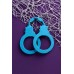 Силиконовые наручники A-Toys by TOYFA силикон голубые 33 см - фото 6